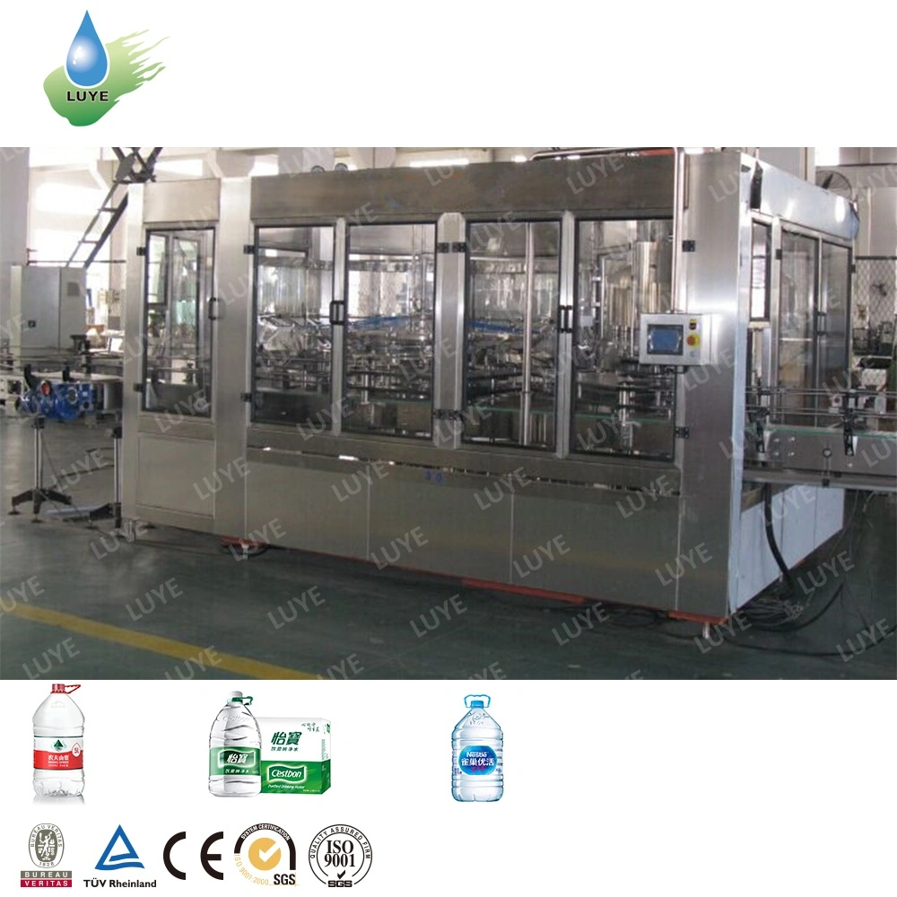 500bph 5L 7L 10L Pet Bottle Water Blowing Filling Bottling Capping Dispensing System