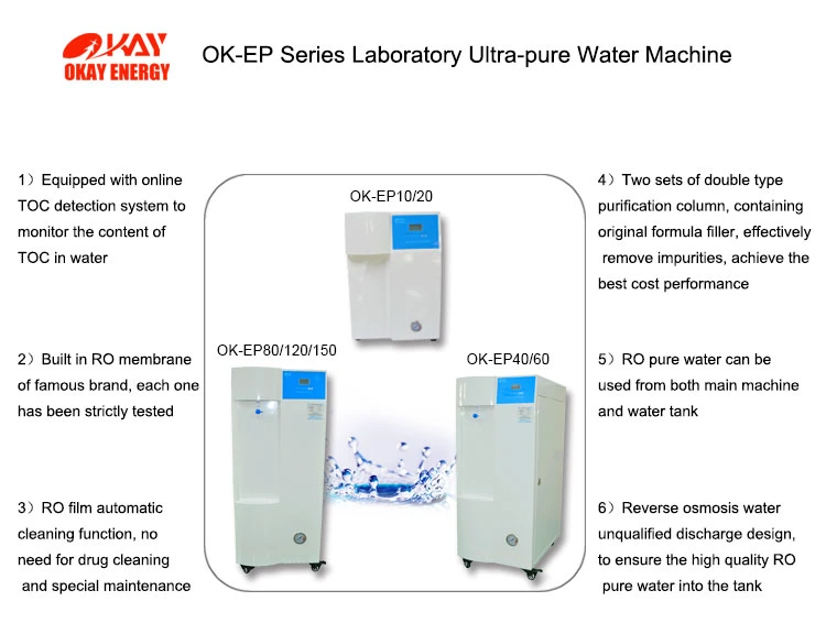 Deionized Filtration Equipment Water Treatment System Laboratory