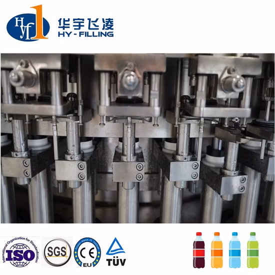 순수한 물을 위한 완벽한 PET병 충전 시스템