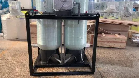 탱크 및 흐름 재생을 갖춘 자동 연수 시스템