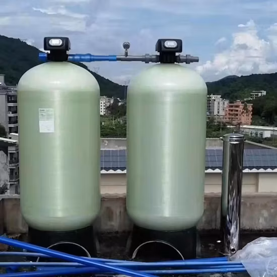 보일러의 경도 제거를 위한 자동 연수 시스템